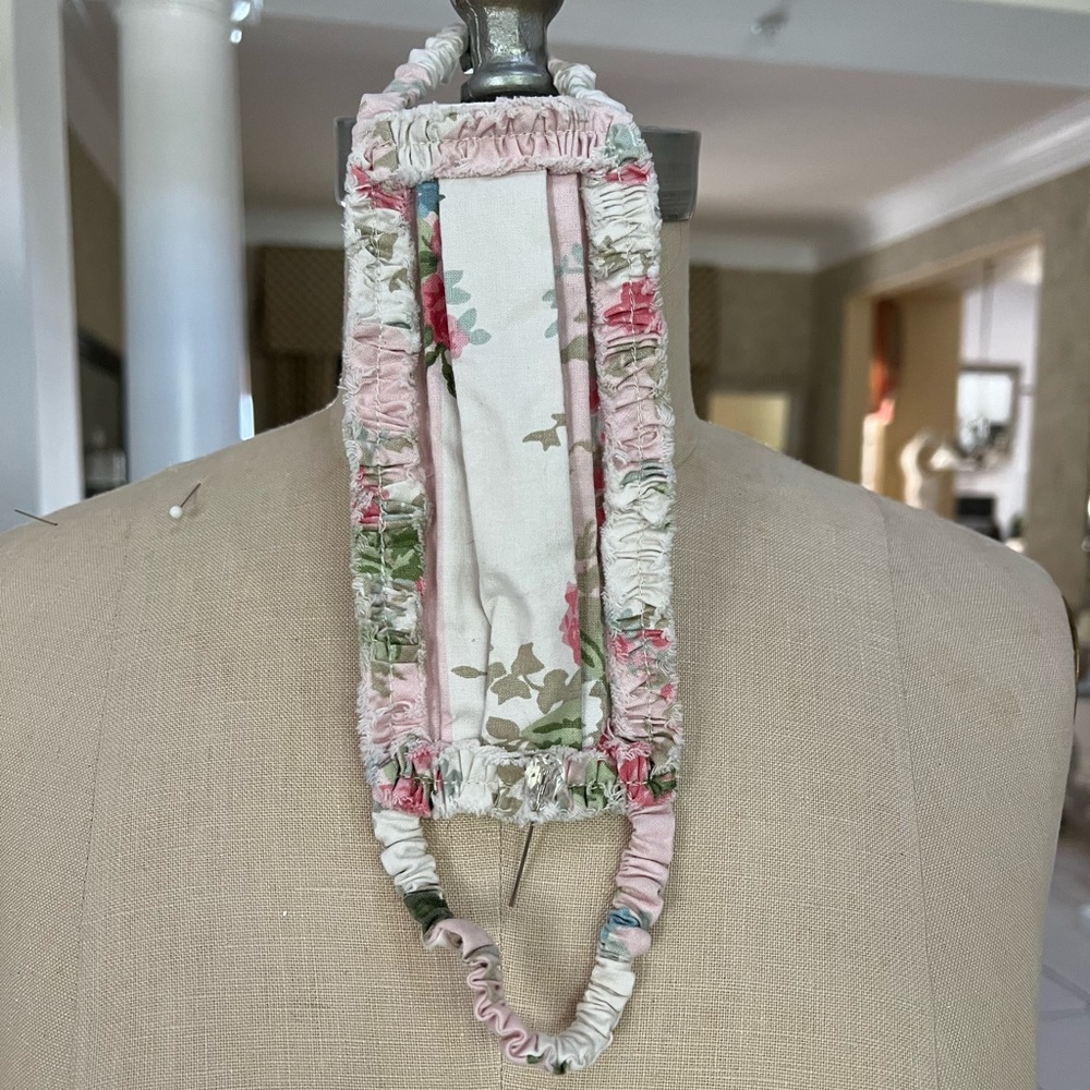 Fallon jewelry laura Ashley fabric mask
